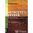 Neticetl Fetava eyhlislam Fetvalar Klasik Yaynlar