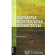 Osmanl Hukukunda careteyn Klasik Yaynlar