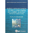 Abdlbaki b. Abdilmecid el-Yemani`nin Kitab`l-Tercman An Garibi`l Kur`an Adl Eserinin Tahkik ve Ta`lik Marmara niversitesi lahiyat Fakltesi Vakf