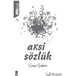 Aksi Szlk Koyu Kitap