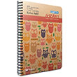 Grafi Spiralli 3 Seperatrl Kraft Sert Kapak A4 120 Yaprak 2+1 Defter (1774) Gpta