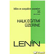 Halk Eitimi zerine Bilim ve Sosyalizm Yaynlar