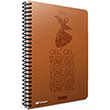 Epik Spiralli Sert Kapak 120 Yaprak izigli Defter (2850) Gpta