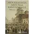 Abdurrahman Abdi Paa Kanunnamesi Okur Kitapl