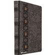 Eternal plik Dikili Deri Kapak A6 120 Yaprak izgili Defter (6783) Gpta