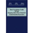 dari Yarglama Usul le lgili Dantay dari Dava Daireleri Genel Kurulu Kararlar Turhan Kitabevi