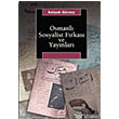 Osmanl Sosyalist Frkas ve Yaynlar letiim Yaynevi