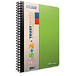 Trust Notes Spiralli Seperatrl PP Kapak A4 200 Yaprak 7+2 Defter (2817) Gpta