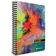 Flash Spiralli Ofset PP Kapak A4 80 Yaprak izgili Defter (6699) Gpta