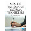 Mesleki Yazma ve Yazma Teknikleri Nobel Yaynlar