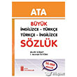 Byk ngilizce-Trke, Trke-ngilizce Szlk (Sert Kapak) Ata Yaynclk