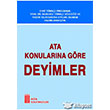 Konularna Gre Deyimler Ata Yaynclk
