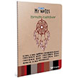 My Notes Srttan Dikili Karton Kapak A6 48 Yaprak izgisiz Defter (2781) Gpta