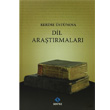 Dil Aratrmalar Sentez Yaynlar