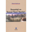 Sosyoloji ve Sosyal Teori Yazlar Sentez Yaynlar