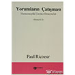 Yorumlarn atmas 1. Cilt Paradigma Yaynlar