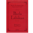 Barla Lahikas Sz Basm Yayn