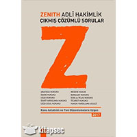 Zenith Adli Hakimlik km zml Sorular Dora Yaynclk