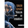 Szl eviri Yntem ve Teknikleri Sinemis Yaynlar