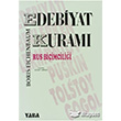 Edebiyat Kuram Rus Biimcilii Yaba Yaynlar