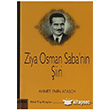 Ziya Osman Saba`nn iiri Yaba Yaynlar