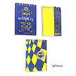 FB Spiralli A7 40 Yaprak izgili Mini Bloknot (8630) Gpta