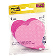 Super Sticky Kalp eklinde Yapkanl Not Kad 7350-HRT Post-it