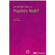 Poplizm Nedir? letiim Yaynevi