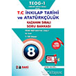 8. Snf TEOG 1 T.C. nklap Tarihi ve Atatrklk Kazanm Sral Soru Bankas Baki Yaynclk