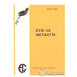 Etik ve Metaetik Trkiye Felsefe Kurumu