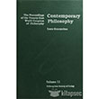 Contemporary Philosophy Trkiye Felsefe Kurumu
