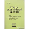 Stalin Eletirileri zerine Dnm Yaynlar