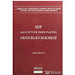 Aep Deerlendirmesi Dnm Yaynlar