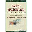 Kalite Maliyetleri Trkmen Kitabevi
