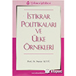 stikrar Politikalar ve lke rnekleri Trkmen Kitabevi