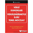 Vergi Kanunlar ve Vergilendirmeyle lgili Temel Mevzuat Trkmen Kitabevi