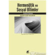 Hermentik ve Sosyal Bilimler Ayrnt Yaynlar