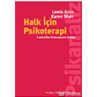 Halk in Psikoterapi stanbul Bilgi niversitesi Yaynlar