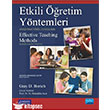 Etkili retim Yntemleri-Effective Teaching Methods Nobel Yaynlar