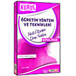 KPSS retim Yntem ve Teknikleri Kurul Hzl retim Ders Notlar Svari Akademi Yaynlar