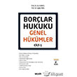 Borlar Hukuku Genel Hkmler Cilt:1 Sekin Yaynevi