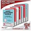 Halkbank Servis Grevlisi ve Uzman Yardmcl Snavna Hazrlk 7 li Set Lisans Seti Akademi Consulting