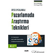 SPSS Uygulamal Pazarlamada Aratrma Teknikleri Sekin Yaynevi