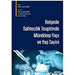 Belgede Sahtecilik Tespitinde Mrekkep Yap ve Ya Tayini Sekin Yaynevi