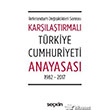 Karlatrmal Trkiye Cumhuriyeti Anayasas Sekin Yaynevi