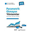 SPSS Uygulamal Parametrik Olmayan Yntemler Sekin Yaynevi