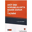 Akit D Sorumlulukta Maddi Zarar ve Tazmini Adalet Yaynevi