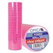Fiyat Makinas Etiketi 600lk Pembe FB 27 Ofica