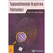 Toplumbiliminde Aratrma Yntemleri Ezgi Kitabevi