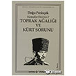 Toprak Aal ve Krt Sorunu Kaynak Yaynlar